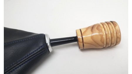 Pommeau de levier de vitesse en bois ( Fabrication artisanale ) 